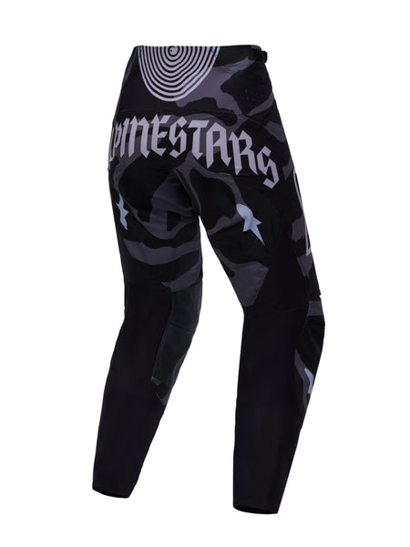 Kalhoty Alpinestars Techstar limitovaná edice Beast Coast šedá/černá/oranžová