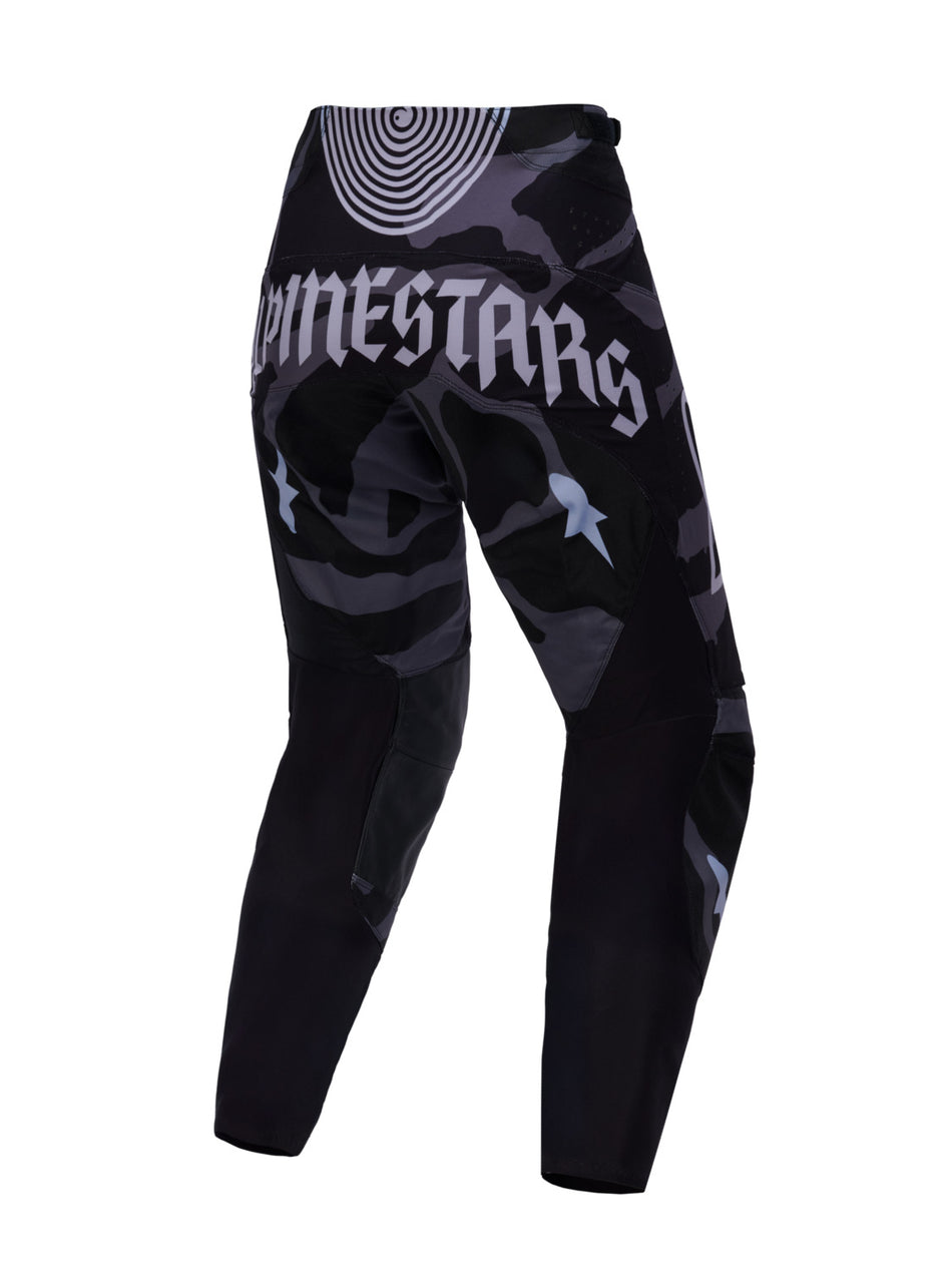 Kalhoty Alpinestars Techstar limitovaná edice Beast Coast šedá/černá/oranžová