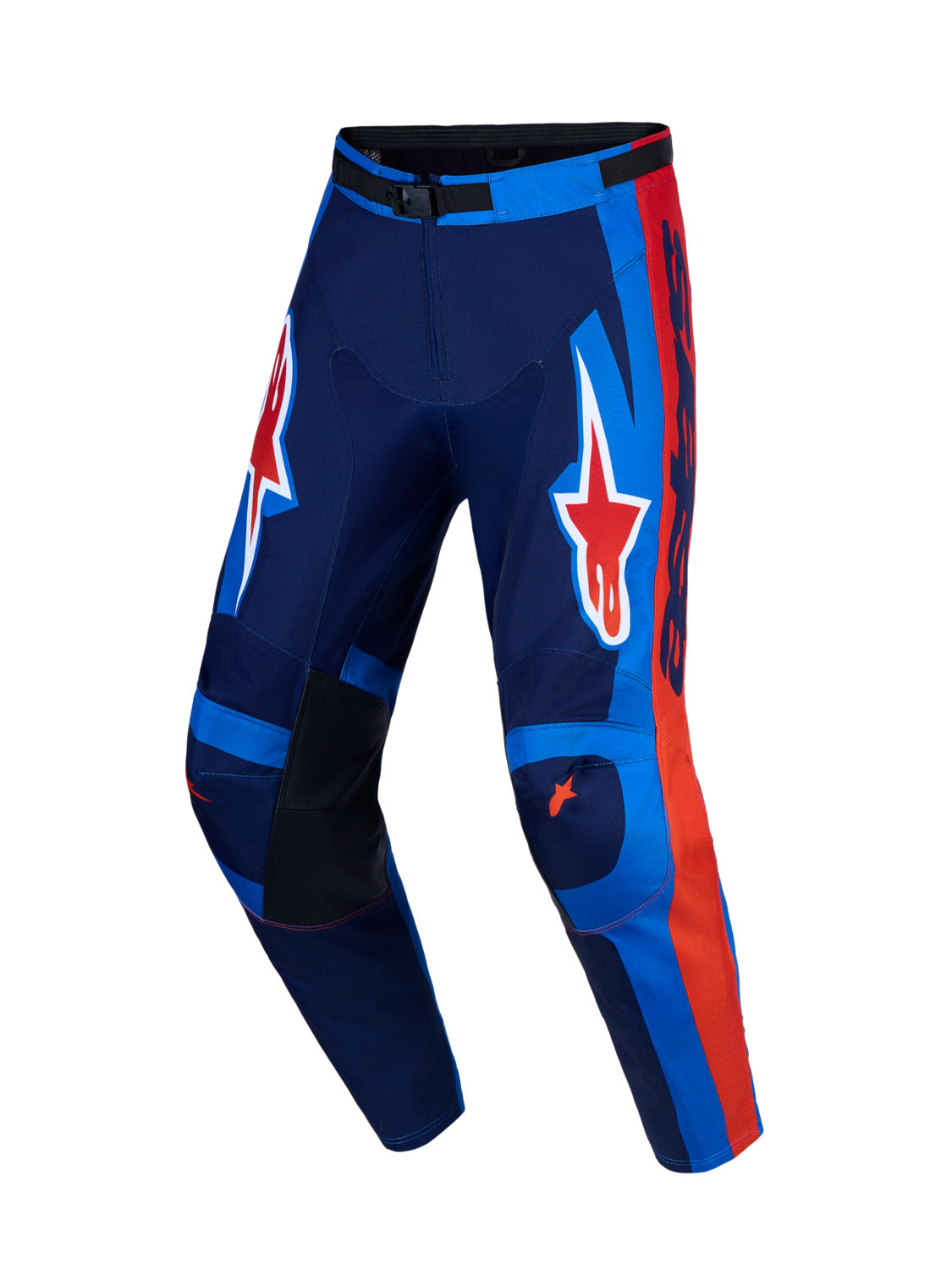 Kalhoty Alpinestars Racer Hunt modrá/tmavě modrá/červená