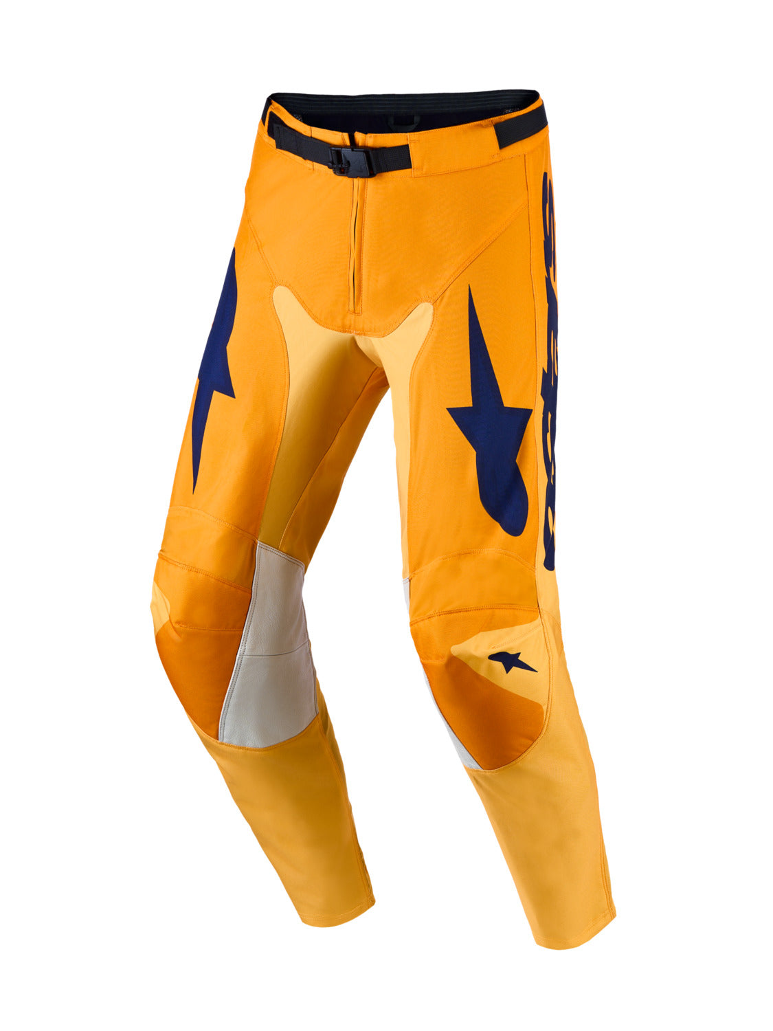 Kalhoty Alpinestars Racer Amber oranžová/zlatá/tmavě modrá