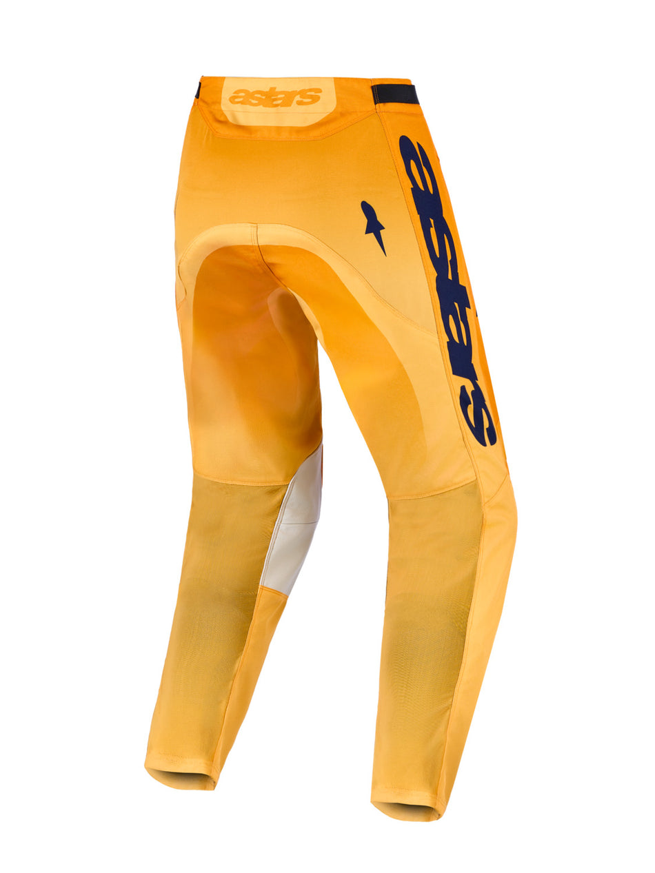 Kalhoty Alpinestars Racer Amber oranžová/zlatá/tmavě modrá