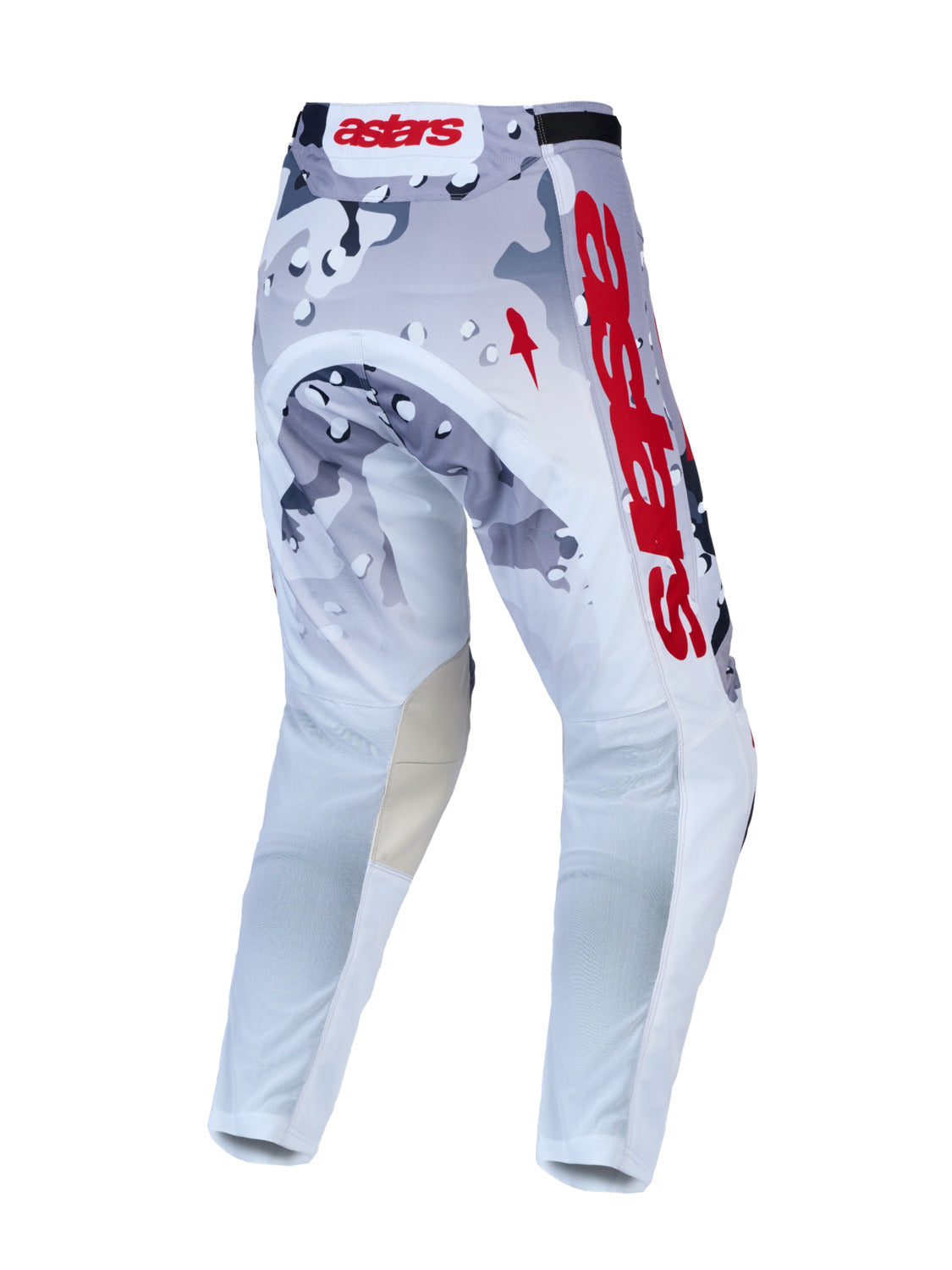 Kalhoty Alpinestars Racer AIR Lone šedá camo/bílá/červená