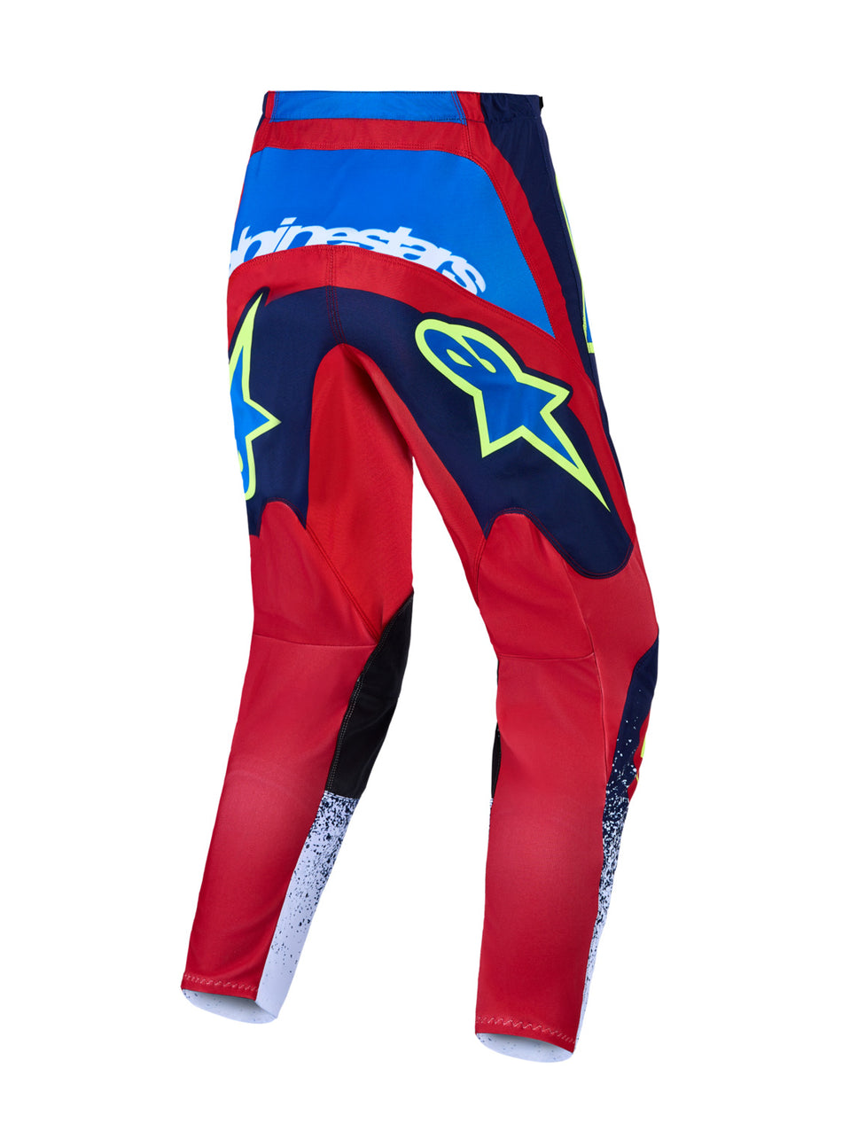 Kalhoty Alpinestars Fluid Drag tmavě modrá/červená/zelená/bílá