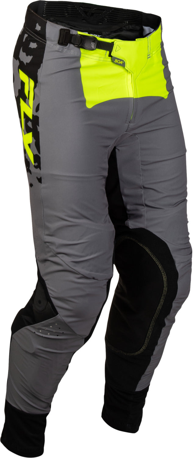 Kalhoty Fly Racing Lite Flake šedá/hi-vis/černá