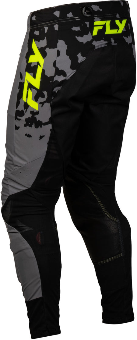 Kalhoty Fly Racing Lite Flake šedá/hi-vis/černá