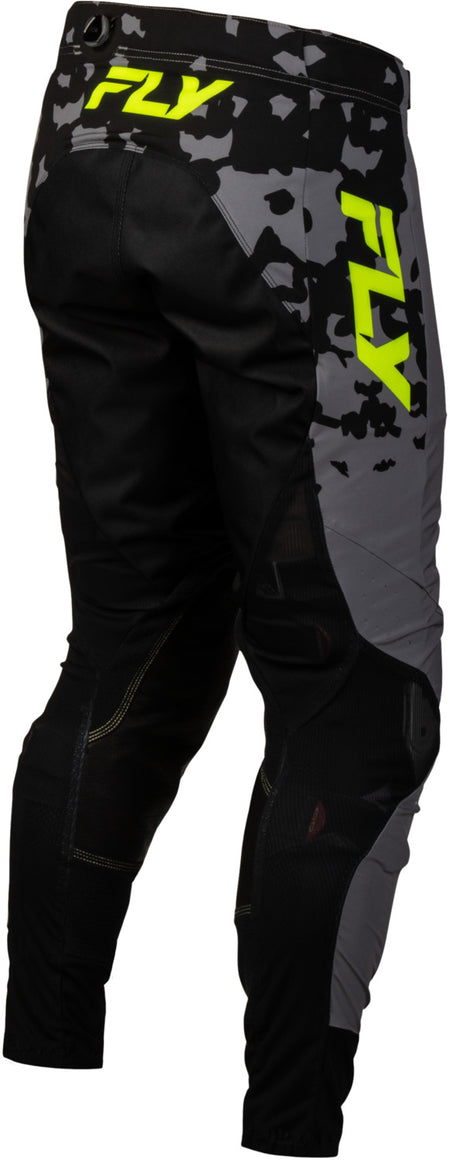 Kalhoty Fly Racing Lite Flake šedá/hi-vis/černá