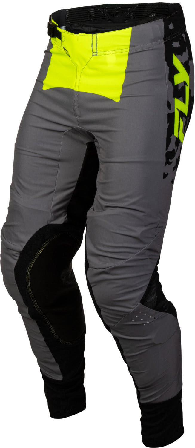 Kalhoty Fly Racing Lite Flake šedá/hi-vis/černá