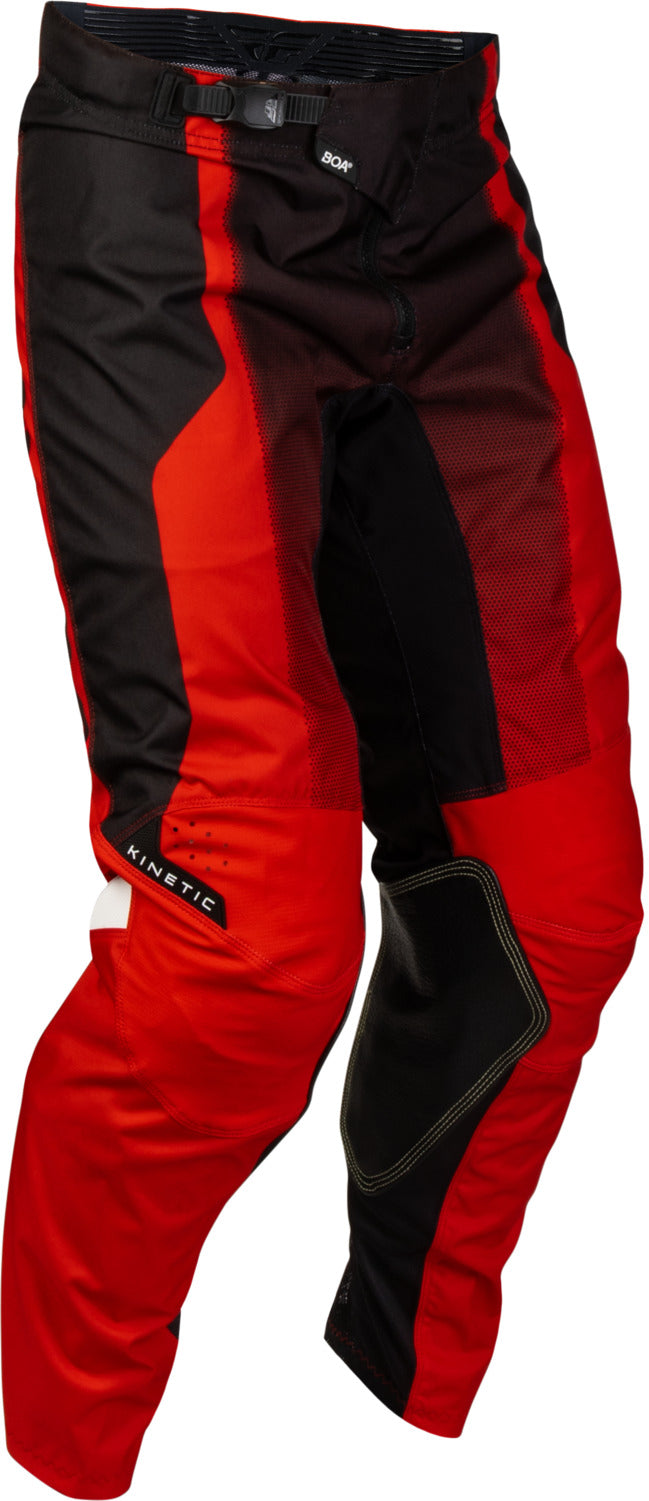 Kalhoty Fly Racing Kinetic Fade červená/černá/bílá