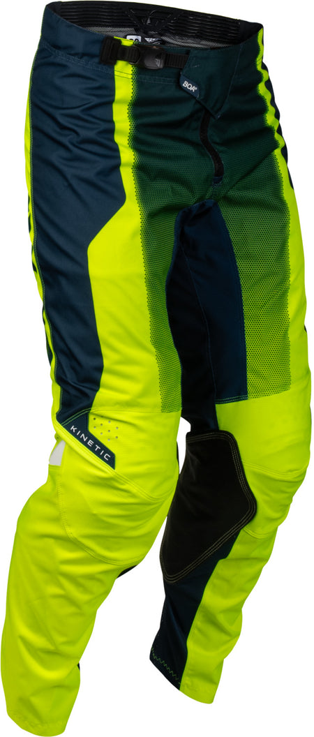 Kalhoty Fly Racing Kinetic Fade hi-vis/modrá/bílá