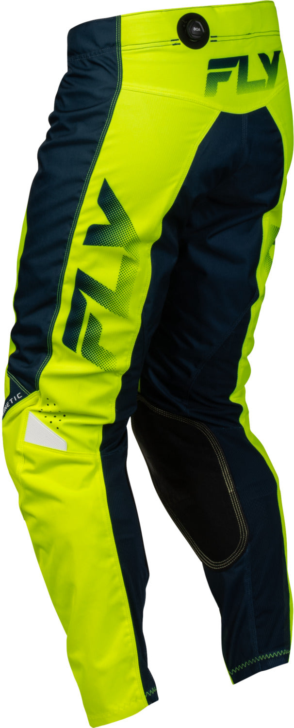 Kalhoty Fly Racing Kinetic Fade hi-vis/modrá/bílá