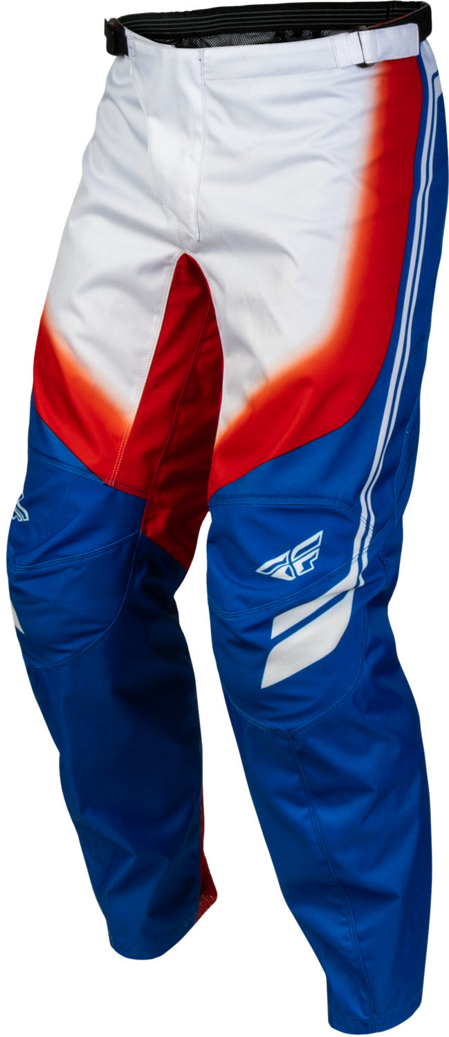 Kalhoty Fly Racing F-16 Raze červená/bílá/modrá