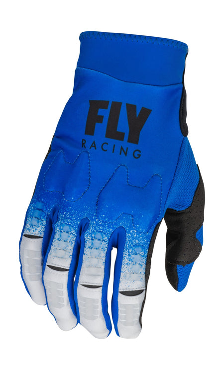 Rukavice Fly Racing Evolution DST modrá/šedá