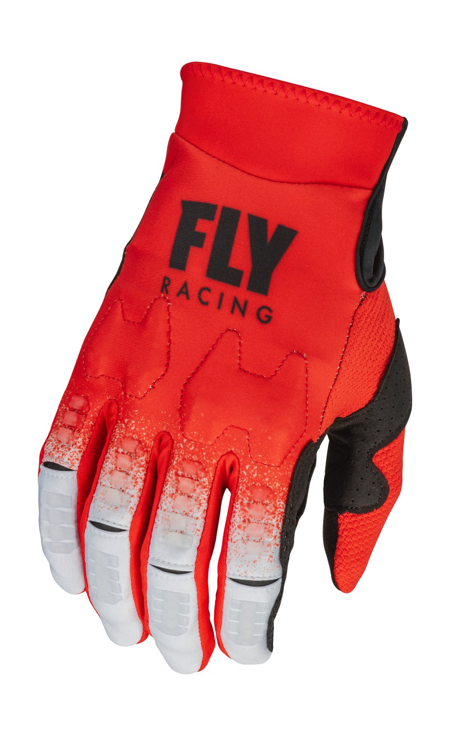 Rukavice Fly Racing Evolution DST červená/šedá