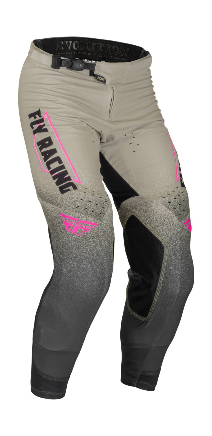 Kalhoty Fly Racing Evolution DST ivory/černá