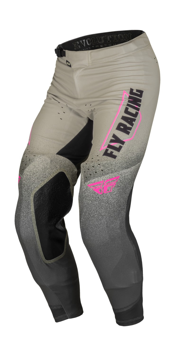 Kalhoty Fly Racing Evolution DST ivory/černá