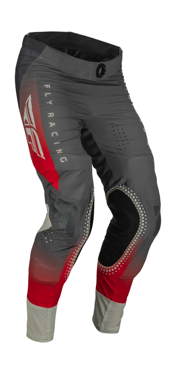 Kalhoty Fly Racing Lite červená/šedá