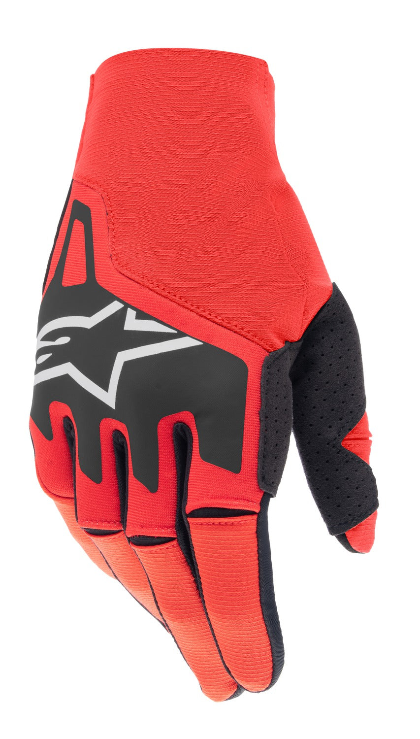 Rukavice Alpinestars Techstar červená/černá/bílá