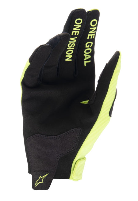 Rukavice Alpinestars Radar žlutá fluo/černá