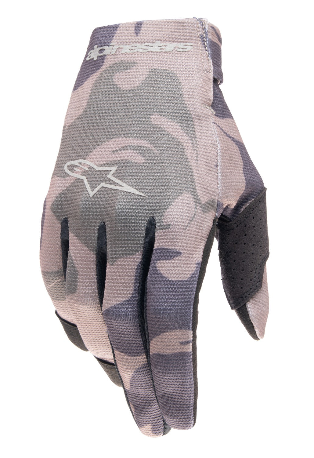 Rukavice Alpinestars Radar zelená camo/hnědá