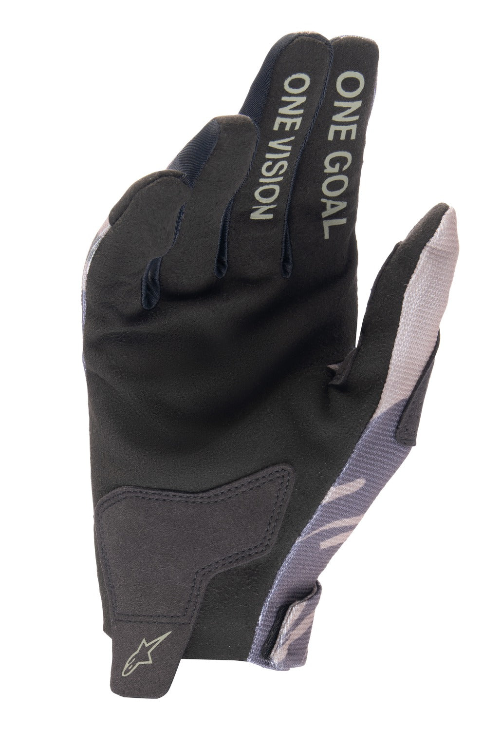 Rukavice Alpinestars Radar zelená camo/hnědá