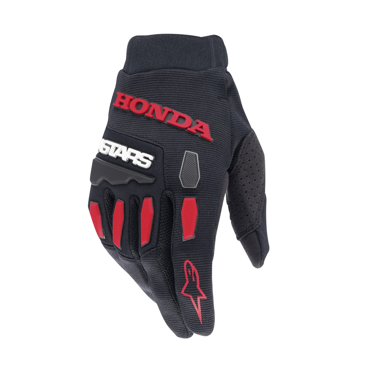 Rukavice Alpinestars Full Bore Honda černá/červená
