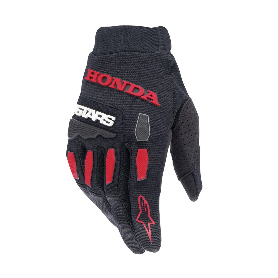 Rukavice Alpinestars Full Bore Honda černá/červená