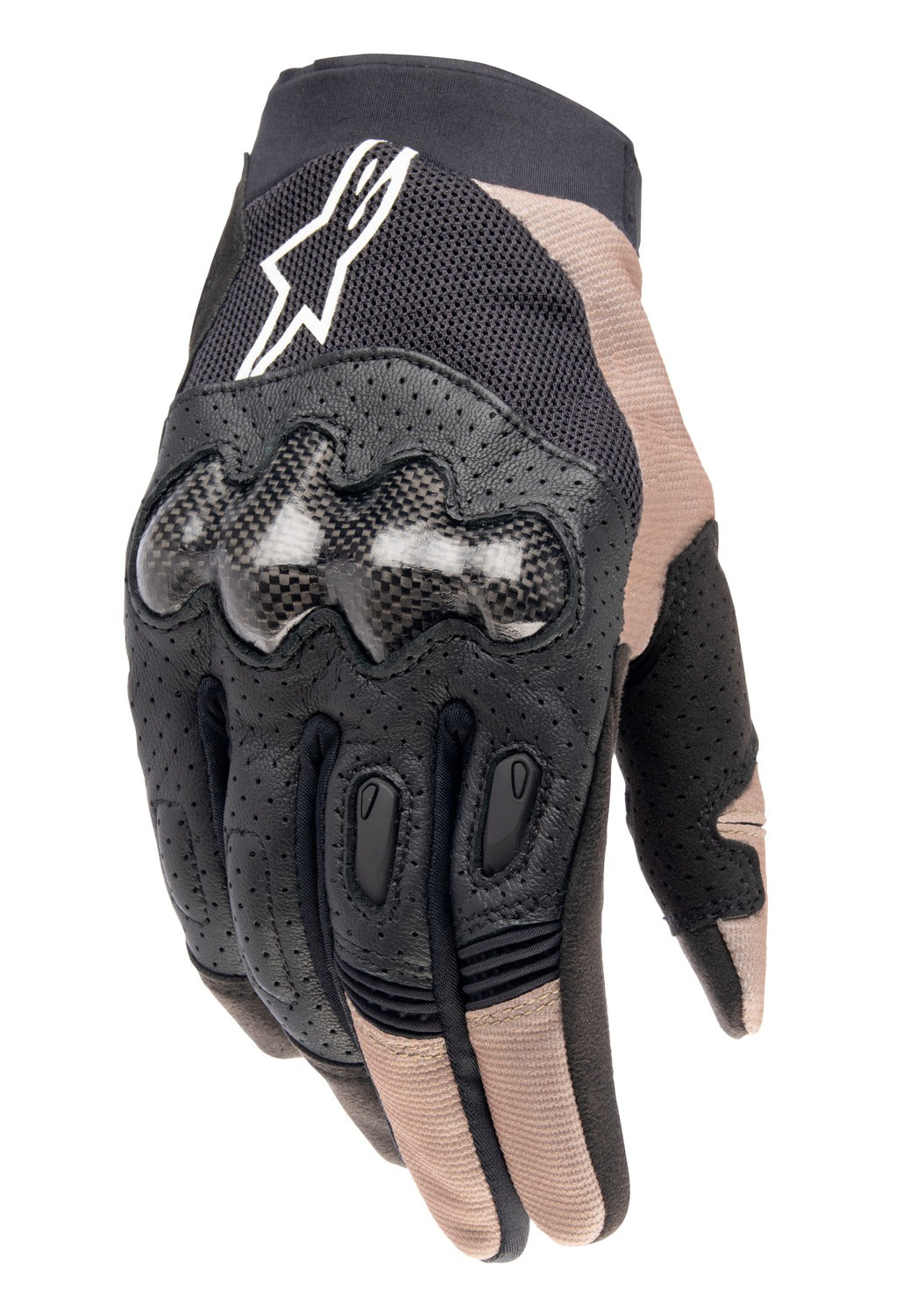 Rukavice Alpinestars Megawatt 2 černá/hnědá/bílá