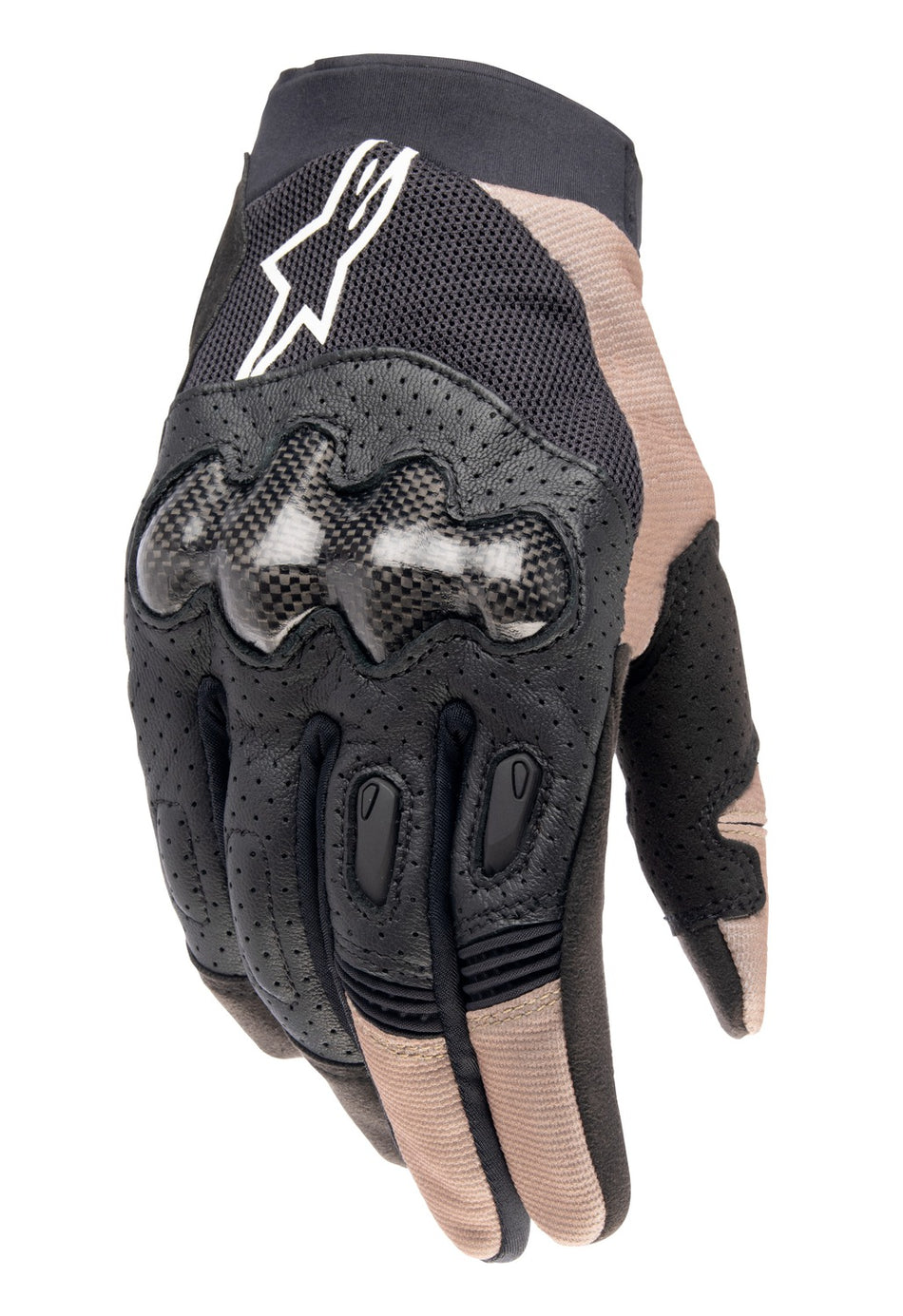 Rukavice Alpinestars Megawatt 2 černá/hnědá/bílá