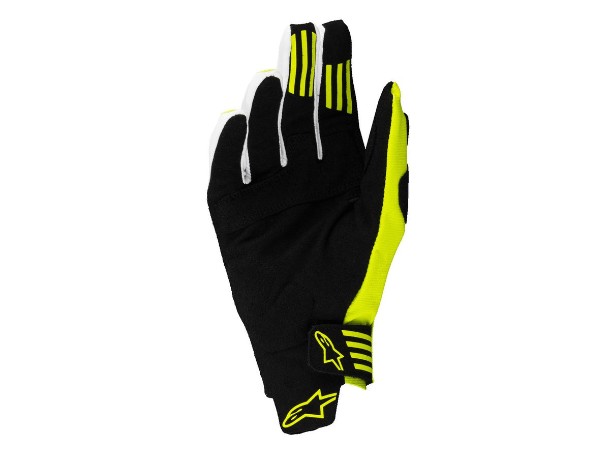 Rukavice Alpinestars Techstar černá/žlutá fluo