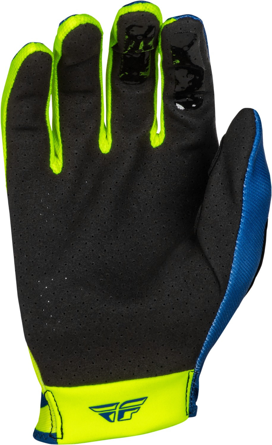 Rukavice Fly Racing Lite modrá/hi-vis