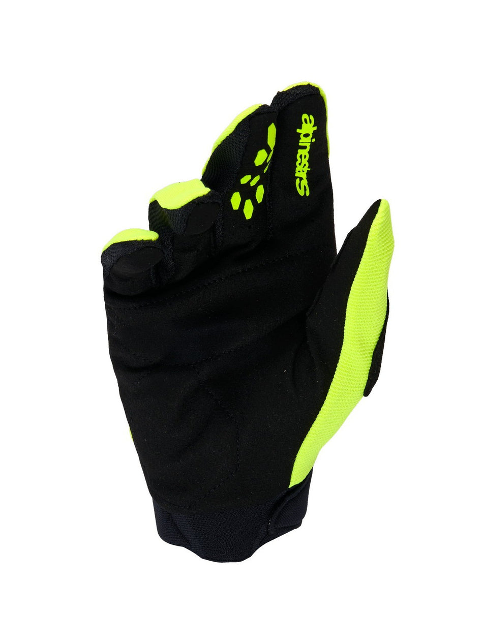 Rukavice Alpinestars Full Bore V2 žlutá fluo/černá