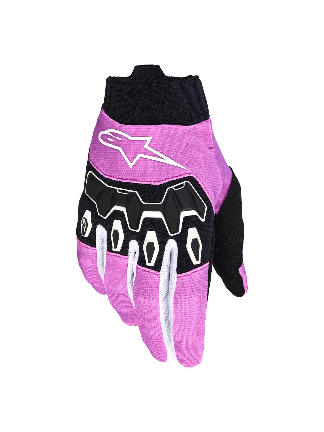 Dámské rukavice Alpinestars Stella Full Bore V2 fialová/bílá/černá