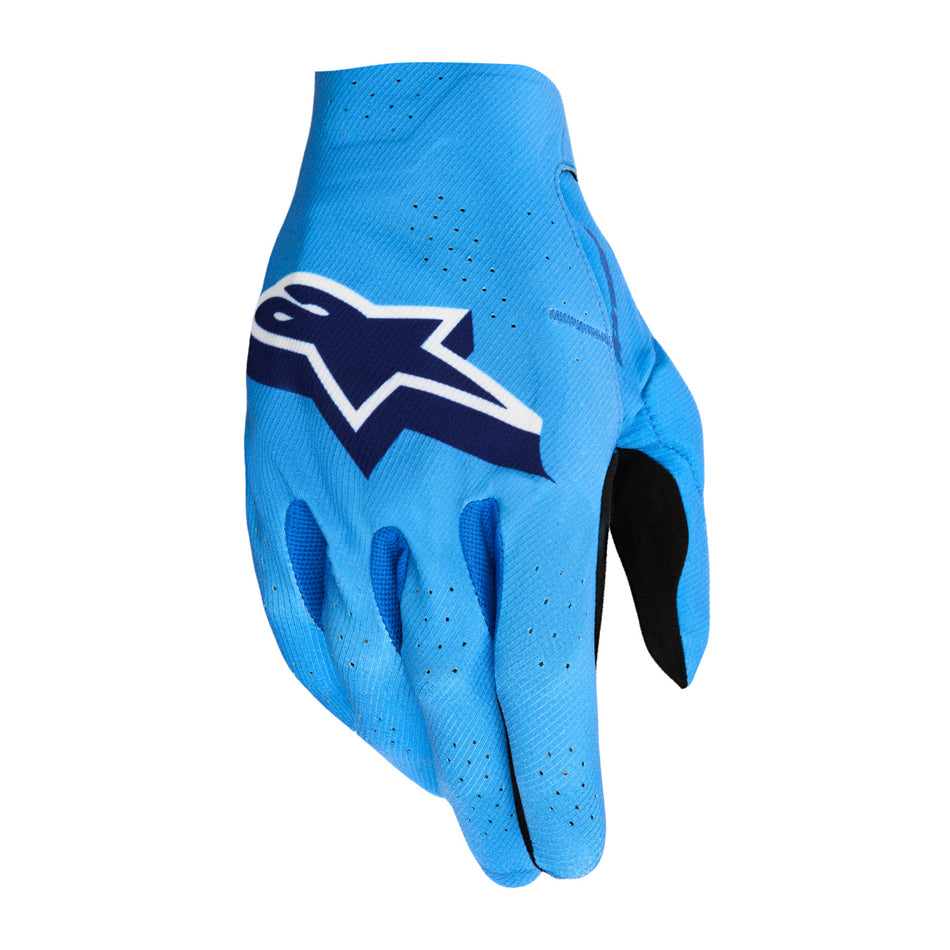 Rukavice Alpinestars Supertech MX modrá/tmavě modrá/bílá