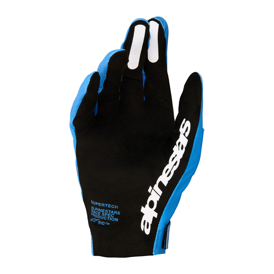 Rukavice Alpinestars Supertech MX modrá/tmavě modrá/bílá