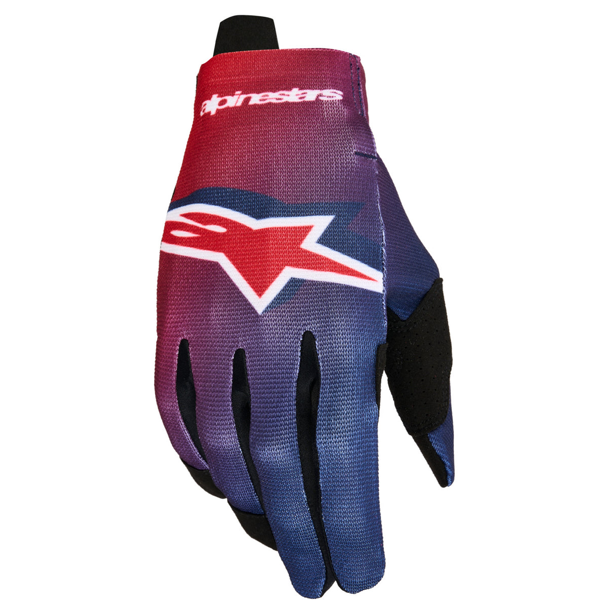 Rukavice Alpinestars Radar červená/tmavě modrá