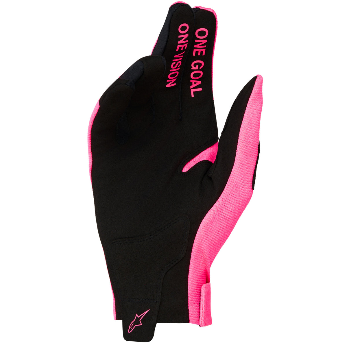 Rukavice Alpinestars Radar růžová fluo/černá