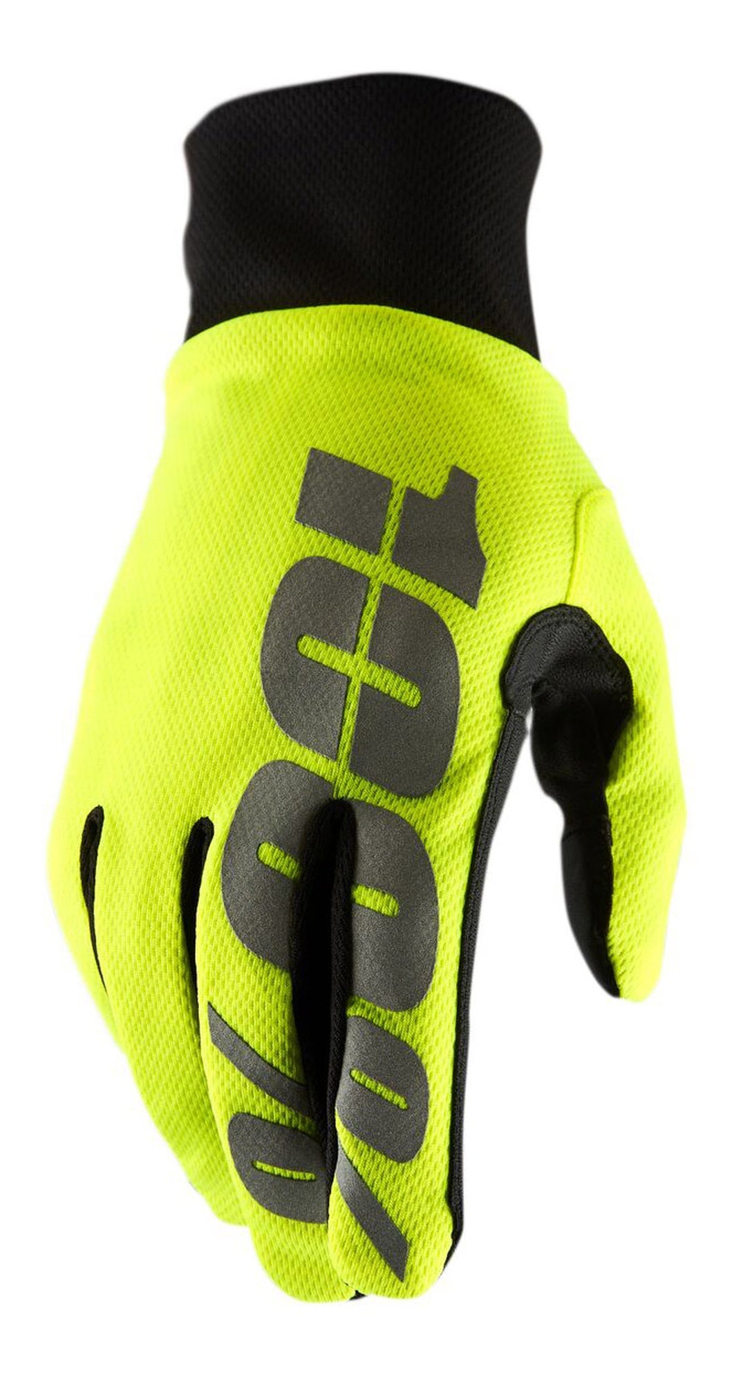 Rukavice 100% Hydromatic neon žlutá