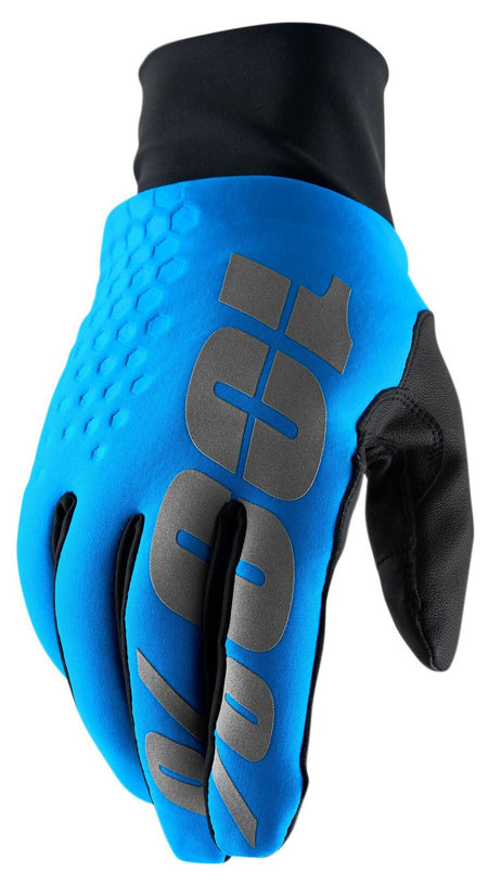 Rukavice 100% Hydromatic Brisker modrá