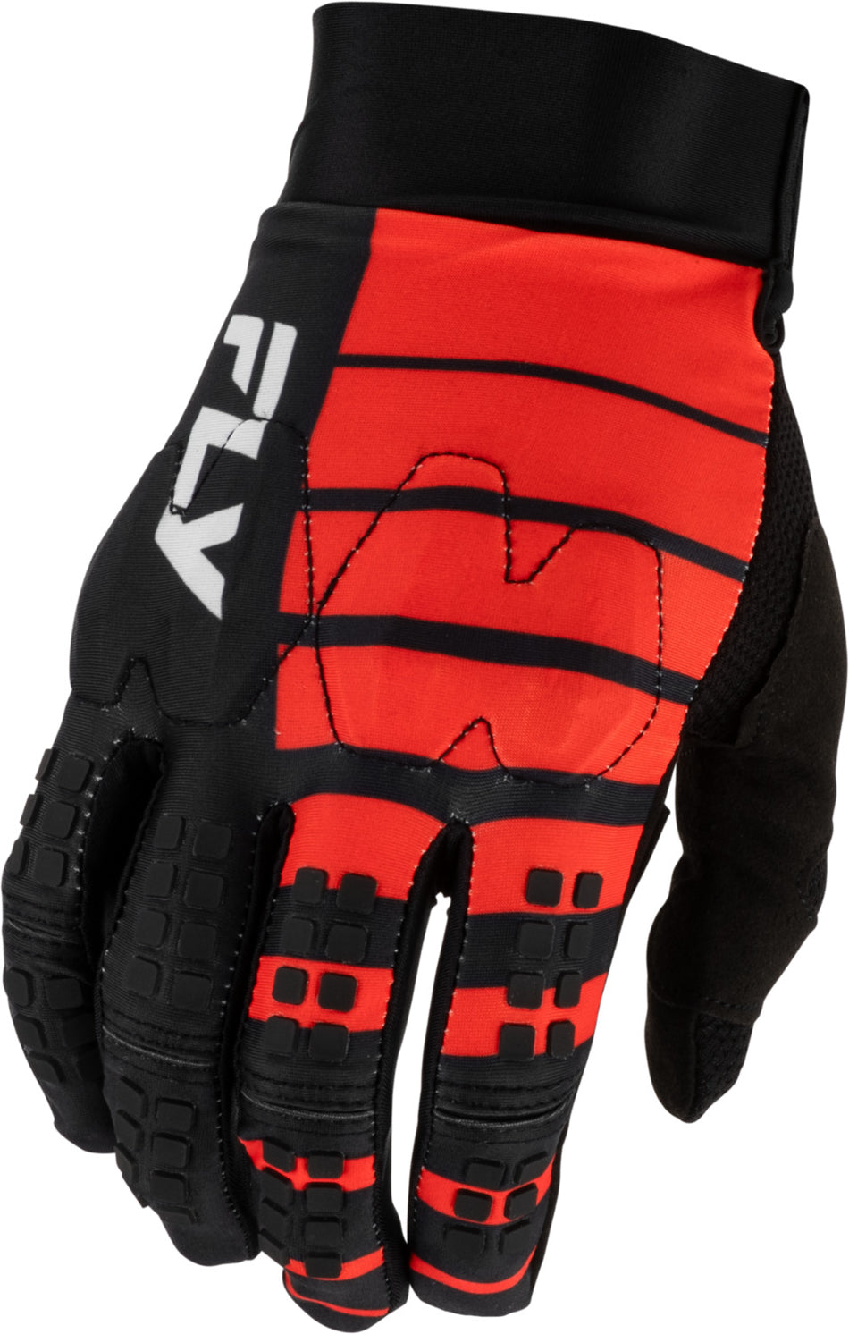 Rukavice Fly Racing EVO DST Bolt černá/červená
