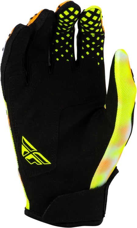 Rukavice Fly Racing Kinetic Bluer bílá/hi-vis/oranžová