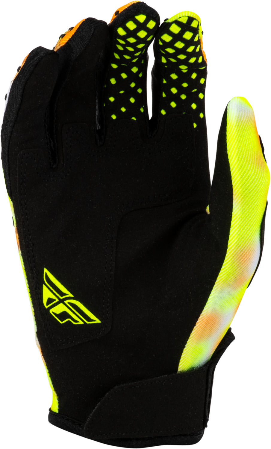 Rukavice Fly Racing Kinetic Bluer bílá/hi-vis/oranžová
