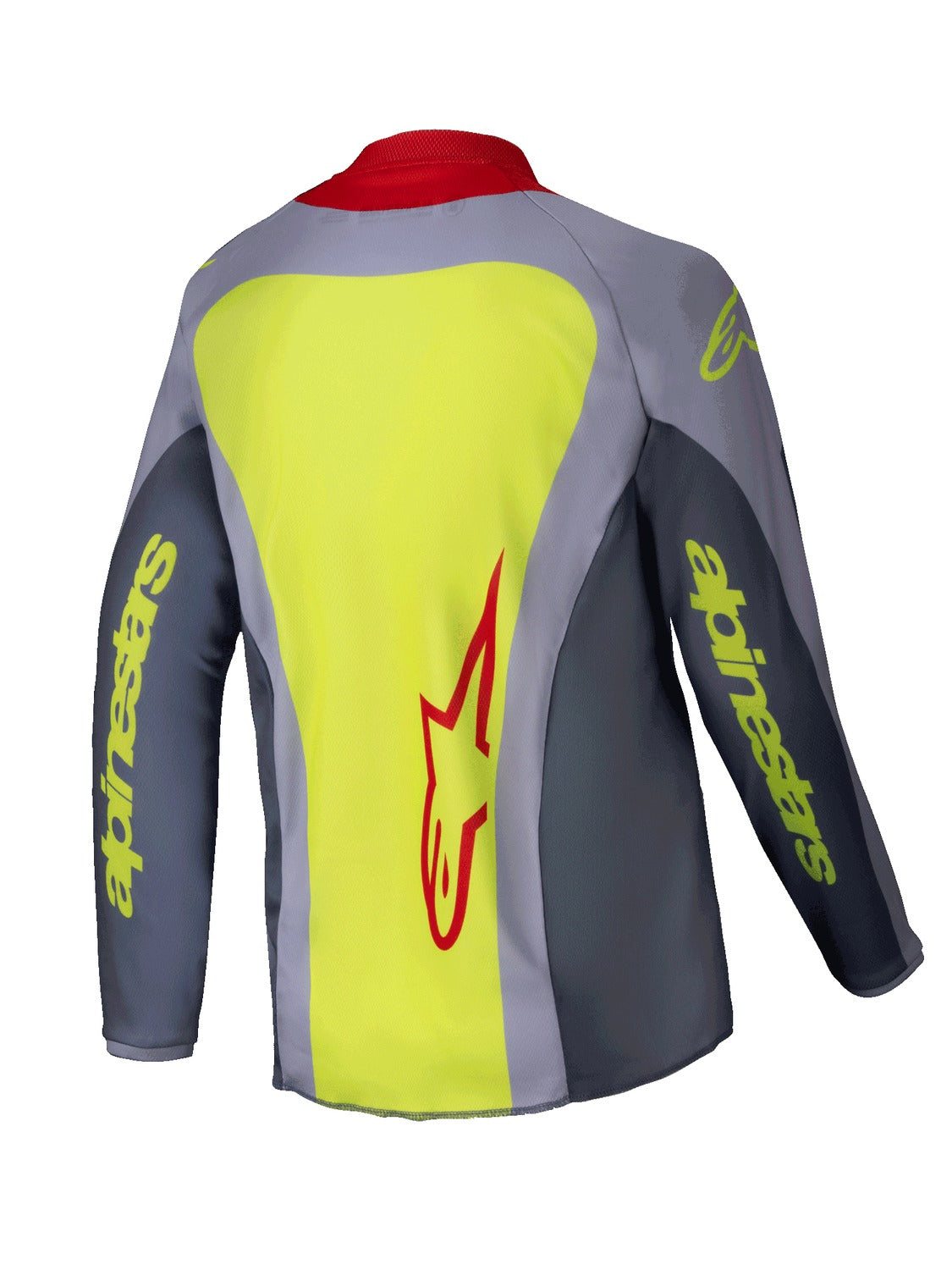 Dětská dres Alpinestars Racer Melt červená/šedá