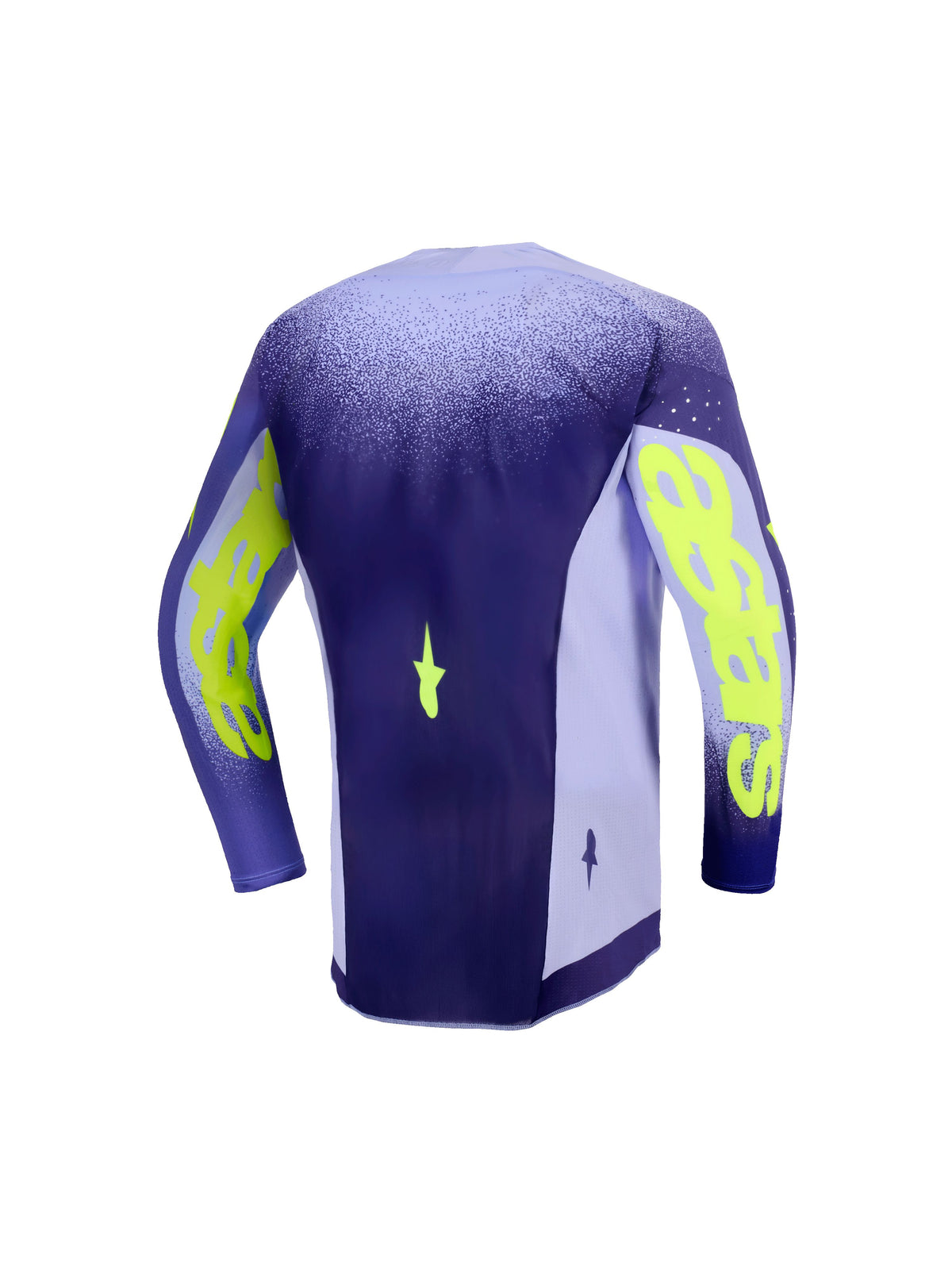 Dětská dres Alpinestars Supertech Scenz Youth fialová/žlutá fluo