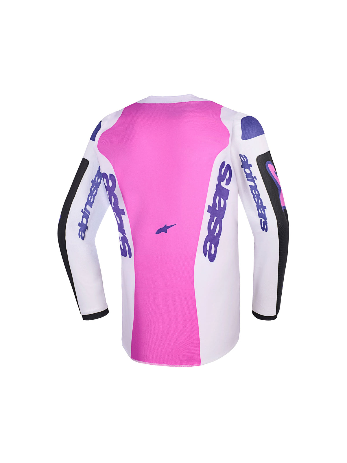 Dětská dres Alpinestars Fluid Grid Youth černá/světle šedá/fialová