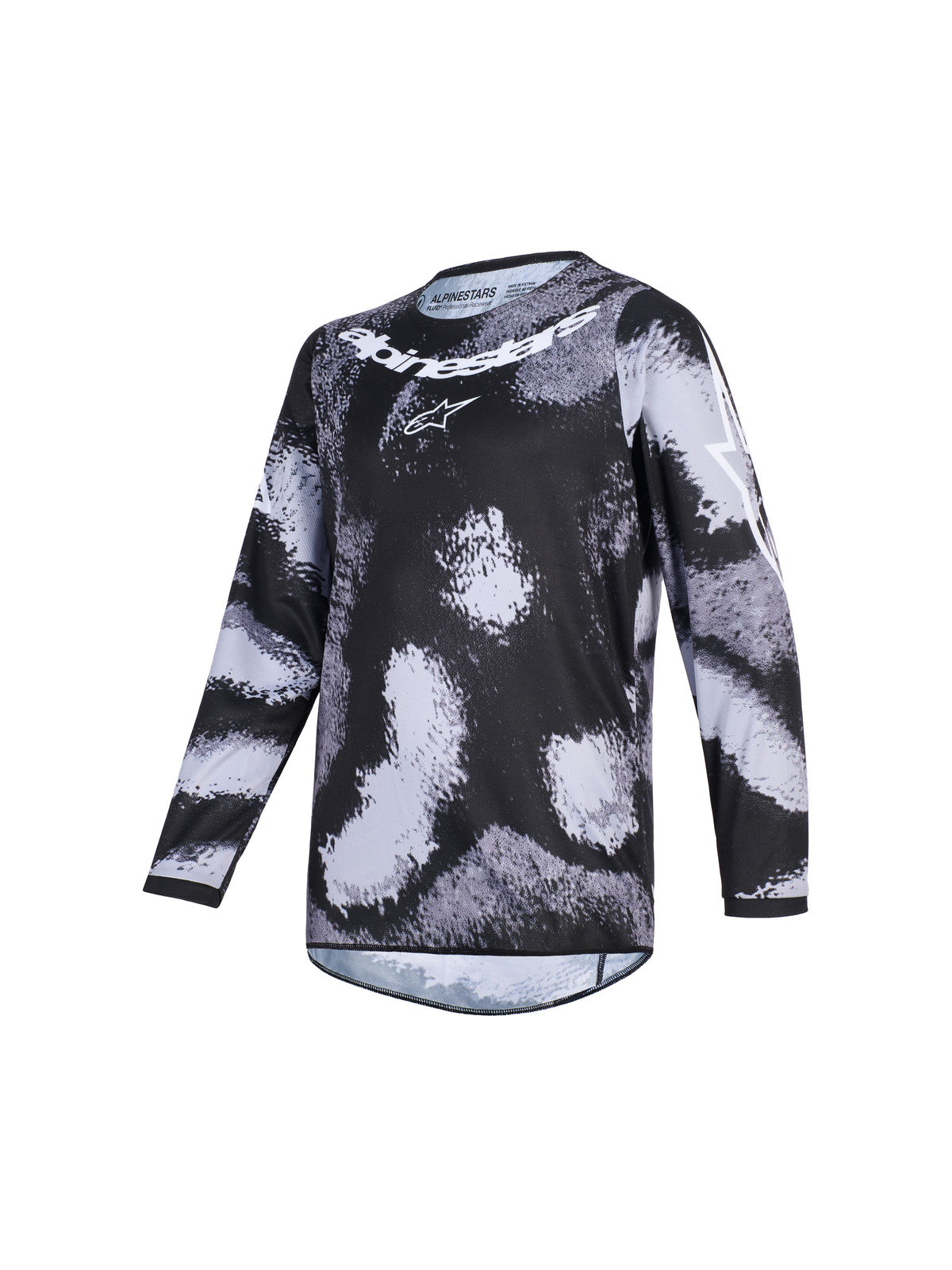 Dětská dres Alpinestars Fluid Lahnd Youth stupně šedi/camo