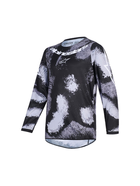 Dětská dres Alpinestars Fluid Lahnd Youth stupně šedi/camo