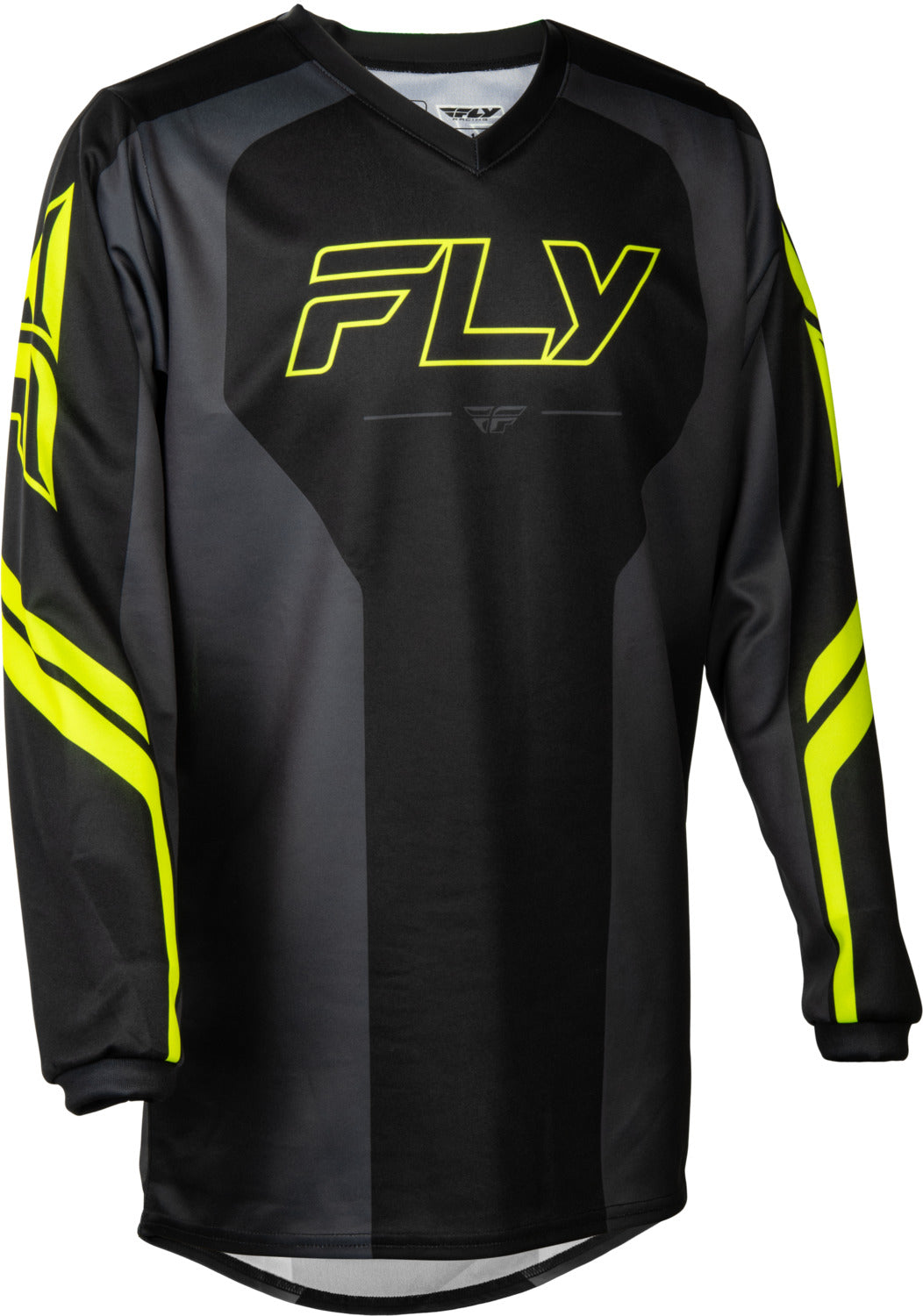 Dětská dres Fly Racing F-16 Raze černá/šedá