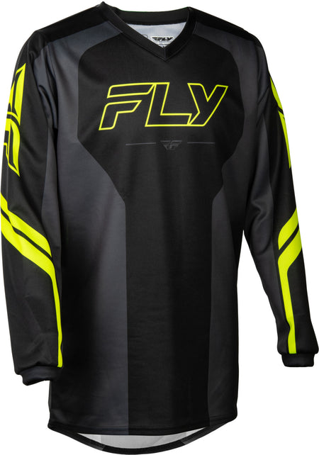 Dětská dres Fly Racing F-16 Raze černá/šedá