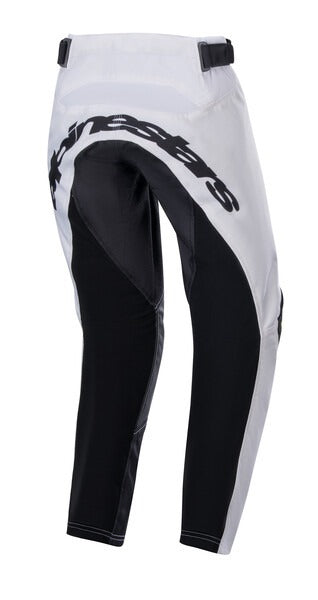 Dětské kalhoty Alpinestars Racer Lucent bílá/černá/žlutá fluo