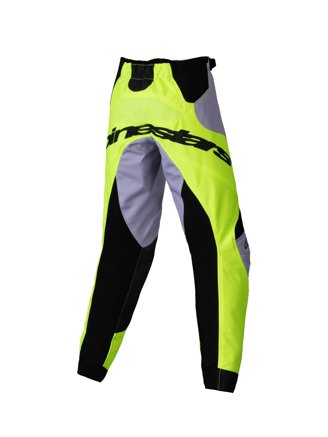 Dětské kalhoty Alpinestars Racer Veil Kids šedá/žlutá fluo